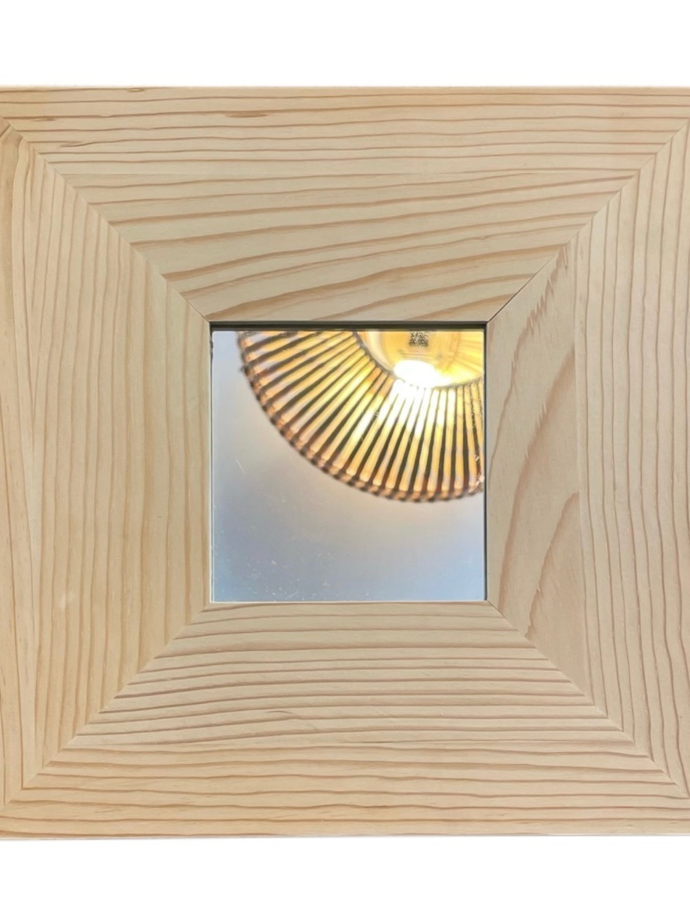 NWOT IKEA Malma Pine Wood Mirror